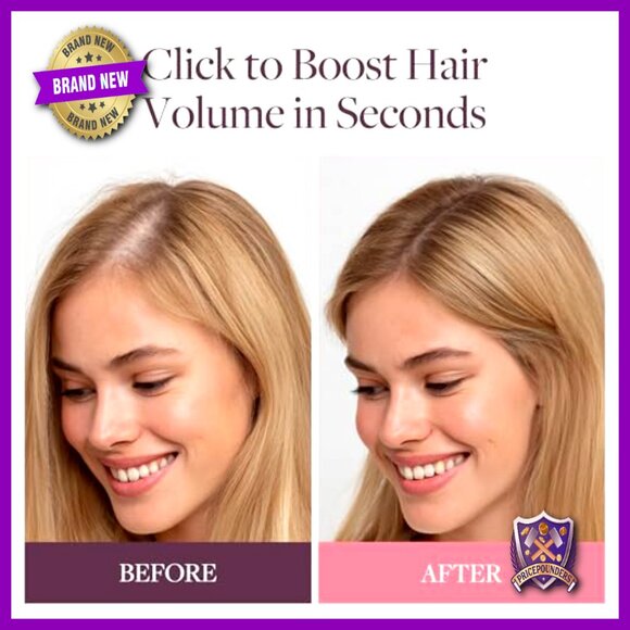 Human Hair Clip-In Extensions for Thinning Hair, 18 Inch, 4 Pieces main image 7